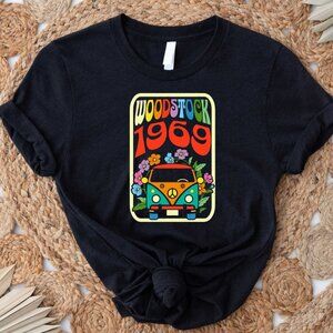 Woodstock 1969 Shirt, Classic Music Festival Tee, Vintage Rock Concert Shirt 79